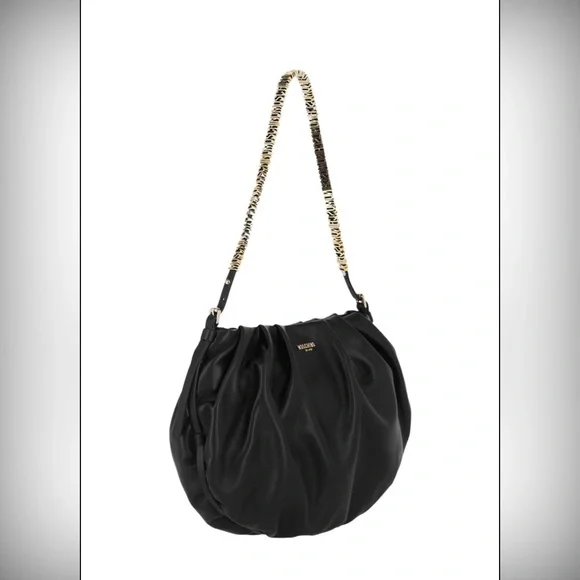 AUTHENTIC MOSCHINO SOFT MATERIAL MINI SHOULDER BAG - Picture 2 of 6